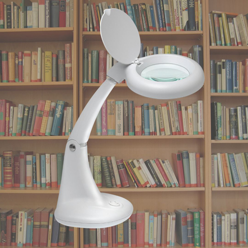 Desk LED Magnifying Lamp for Reading, Low Vision & Craft (UK only) 