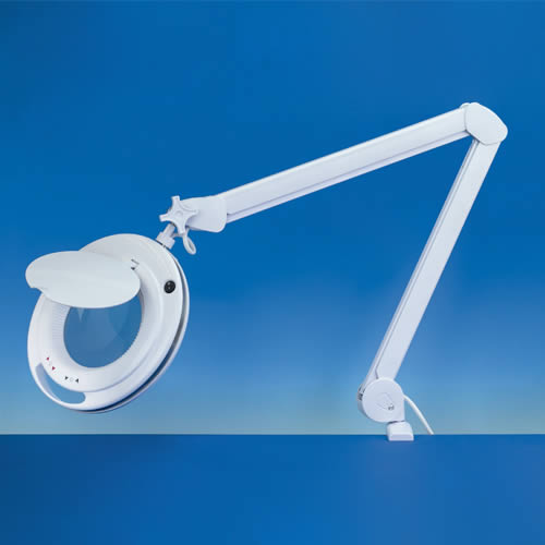 LED Magnifying Lamp with long-reach arm (UK only)  
