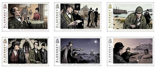 SHERLOCK HOLMES STAMPS MYSTERY PACK